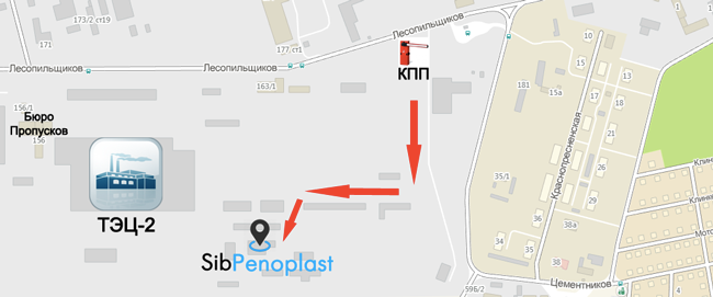 карта SibPenoplast
